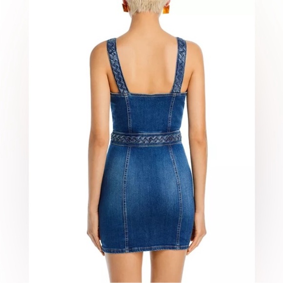 Ramy Brook Denim Mini Dress with Zipper - Picture 5 of 9